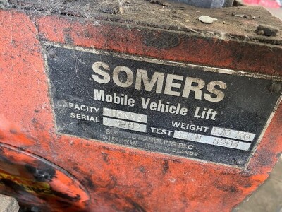 Somers Lift 4 Post Lift System 4x7 Tonne  - 5