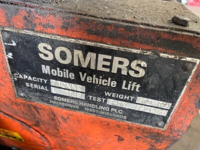 Somers Lift 4 Post Lift System 4x7 Tonne  - 6