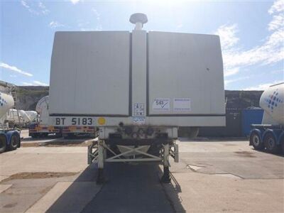 2011 Feldbinder 43m³ 3 Pot Belly Triaxle Tanker Trailer - 5