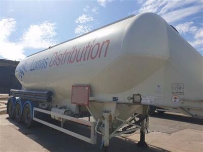 2011 Feldbinder 43m³ 3 Pot Belly Triaxle Tanker Trailer - 6