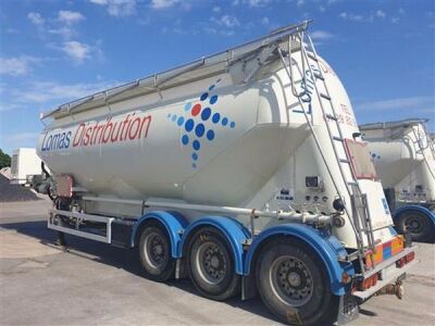 2011 Feldbinder 43m³ 3 Pot Belly Triaxle Tanker Trailer - 10