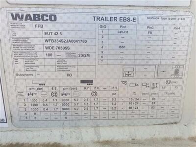 2011 Feldbinder 43m³ 3 Pot Belly Triaxle Tanker Trailer - 13