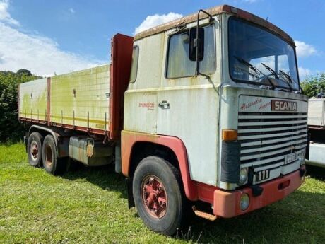 Scania 111 6x2 Rear Steer Dropside Tipper