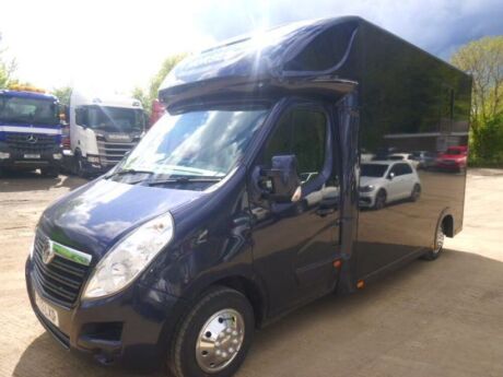 2013 Vauxhall Movano Horsebox