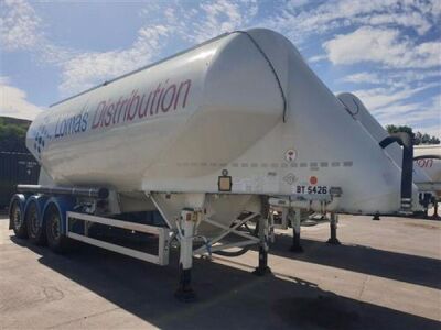 2013 Feldbinder 36m³ 2 Pot Belly Triaxle Tanker Trailer - 3