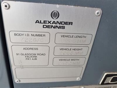 2008 Alexander Dennis Part 4 Enviro 200 Bus  - 8