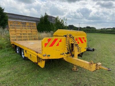 2012 Chieftain Tandem Axle Drawbar Plant Trailer - 2