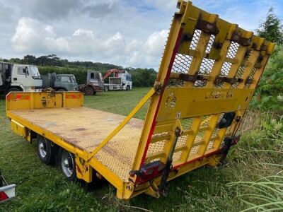 2012 Chieftain Tandem Axle Drawbar Plant Trailer - 9