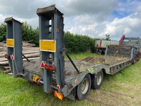 1980 Craven Tasker F6LB32 Tandem Axle Drop Neck Low Loader