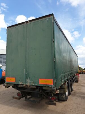 2003 M&G Triaxle Curtainside Trailer - 3