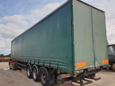 2003 M&G Triaxle Curtainside Trailer - 4