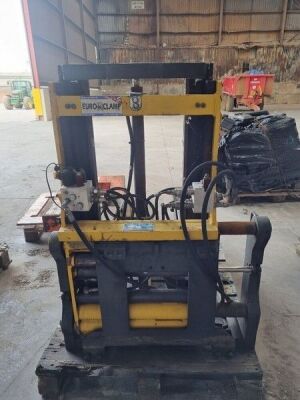 2013 Euro Clamp K21CSI Forklift Attachment Side Shift - 6