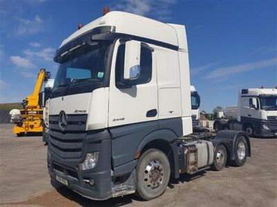 2016 MERCEDES Actros 2448 6x2 Mini Midlift Tractor Unit