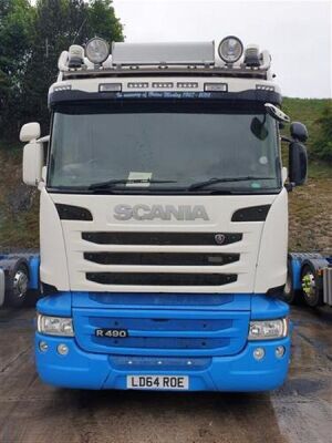 2014 SCANIA R490 Highline 6x2 Mini Midlift Tractor Unit - 2