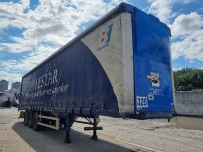 2002 General Trailers Triaxle Double Deck Curtainside Trailer