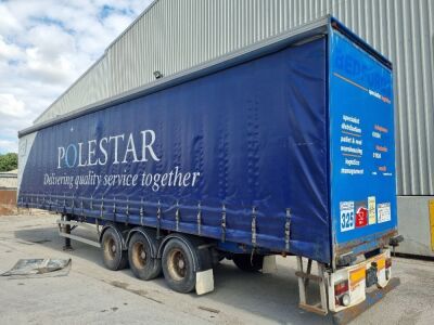 2002 General Trailers Triaxle Double Deck Curtainside Trailer - 3