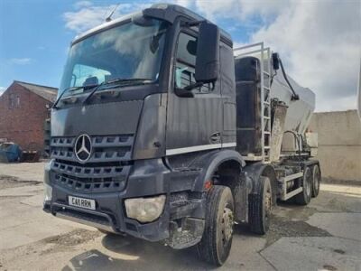 2016 Mercedes Arcos 8x4 Volumetric Mixer