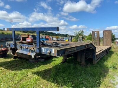 1996 King GTS 463175 Triaxle Low Loader