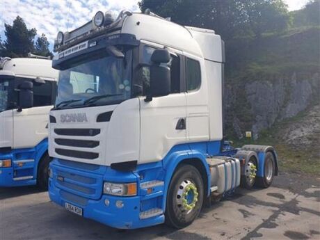 2014 SCANIA R490 Highline 6x2 Mini Midlift Tractor Unit