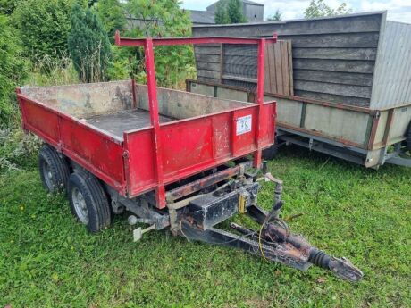 Tandem Axle Drawbar Tipping Trailer