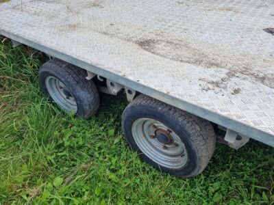 Tandem Axle Drawbar Flat Trailer - 2