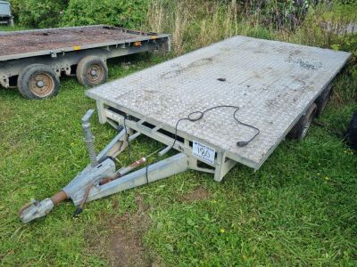 Tandem Axle Drawbar Flat Trailer - 4