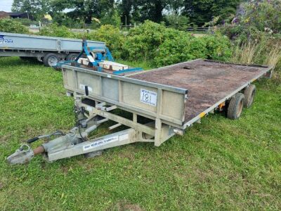 Ifor Williams Tandem Axle Drawbar Flat Trailer - 5