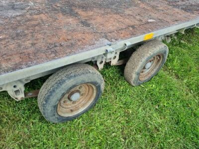 Ifor Williams Tandem Axle Drawbar Flat Trailer - 7