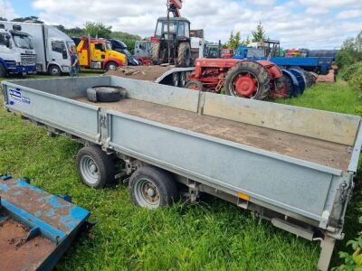 Ifor Williams Tandem Axle Dropside Drawbar Flat Trailer - 8