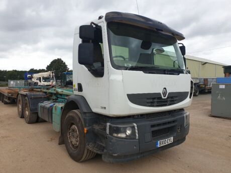 2010 Renault Premium 380 DXI 6x2 Hook Loader