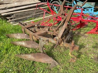 Vintage 3 Furrow Plough