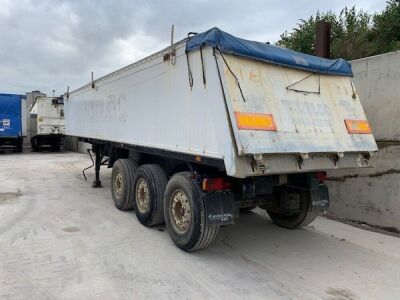2002 Stas Flat Sided Aggregate Tipping Trailer
