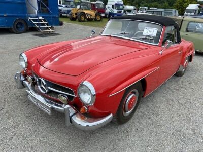 1955 Mercedes SL190 LHD Convertible - 2