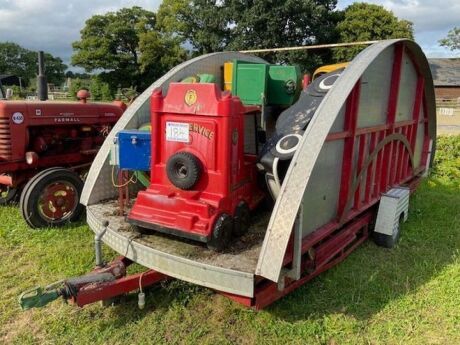 Kiddies Fair Ground Ride Trailer Mounted