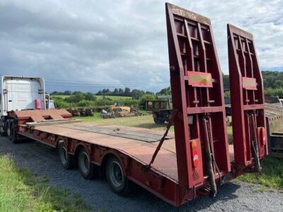 1994 King GTS36/3. Triaxle Low Loader