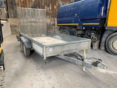 Indespension Tandem Axle Drawbar Plant Trailer