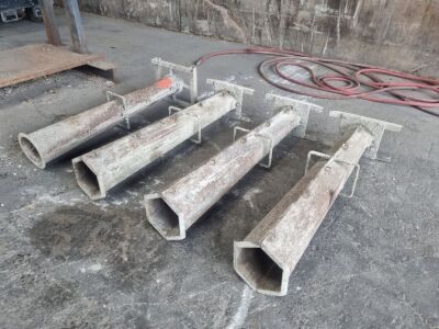 4 x Concrete Post Moulds - 2