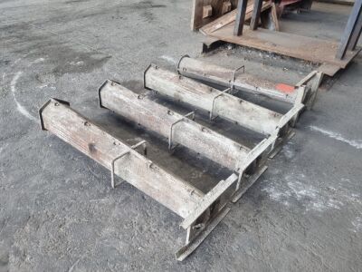 4 x Concrete Post Moulds - 3