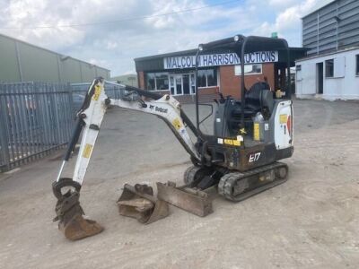  2017 Bobcat E17 Mini Digger