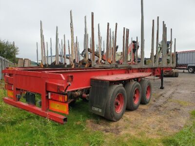 2005 Dennison Triaxle Log Trailer - 3