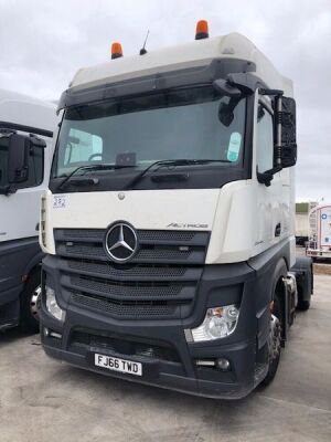 2016 MERCEDES Actros 2448 6x2 Mini Midlift Tractor Unit - 2