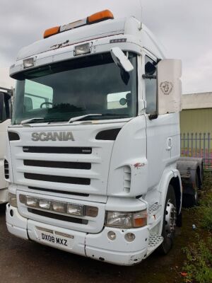 2008 Scania R480 6x2 Rear Lift Tractor Unit  - 2