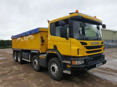 2016 Scania P370 8x4 Tipper