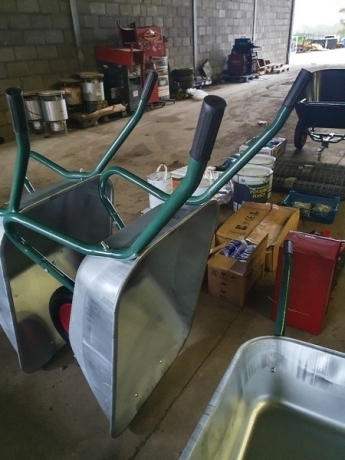 Galvanised Wheelbarrow