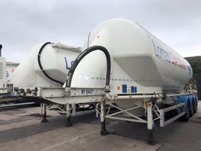 2013 Feldbinder 36m³ 2 Pot Belly Triaxle Tanker Trailer