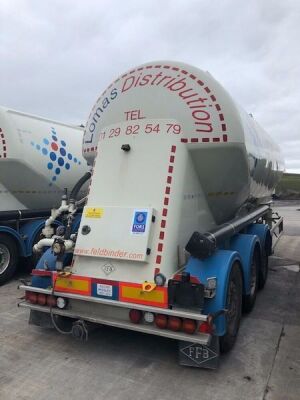 2013 Feldbinder 36m³ 2 Pot Belly Triaxle Tanker Trailer - 3