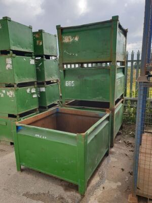 4 x Large Metal Stillage - 2