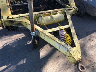 Single Axle Drawbar Cable Drum Trailer - 6