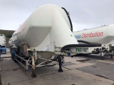 2010 Feldbinder 50m³ 3 Pot Belly Triaxle Tanker Trailer - 2