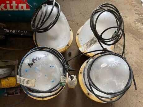 4 x 110 Volt Site Lights